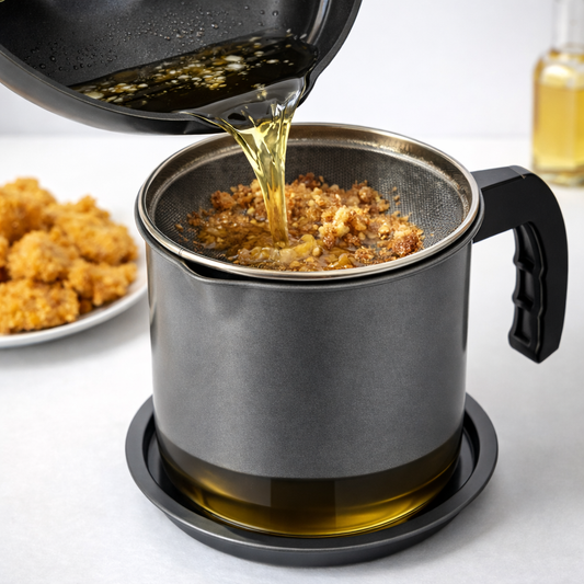 فلتر زيت الطهي القابل لإعادة الاستخدام