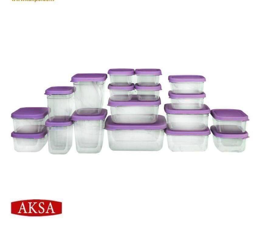 طقم ثلاجه اكسا 18 قطعه P5